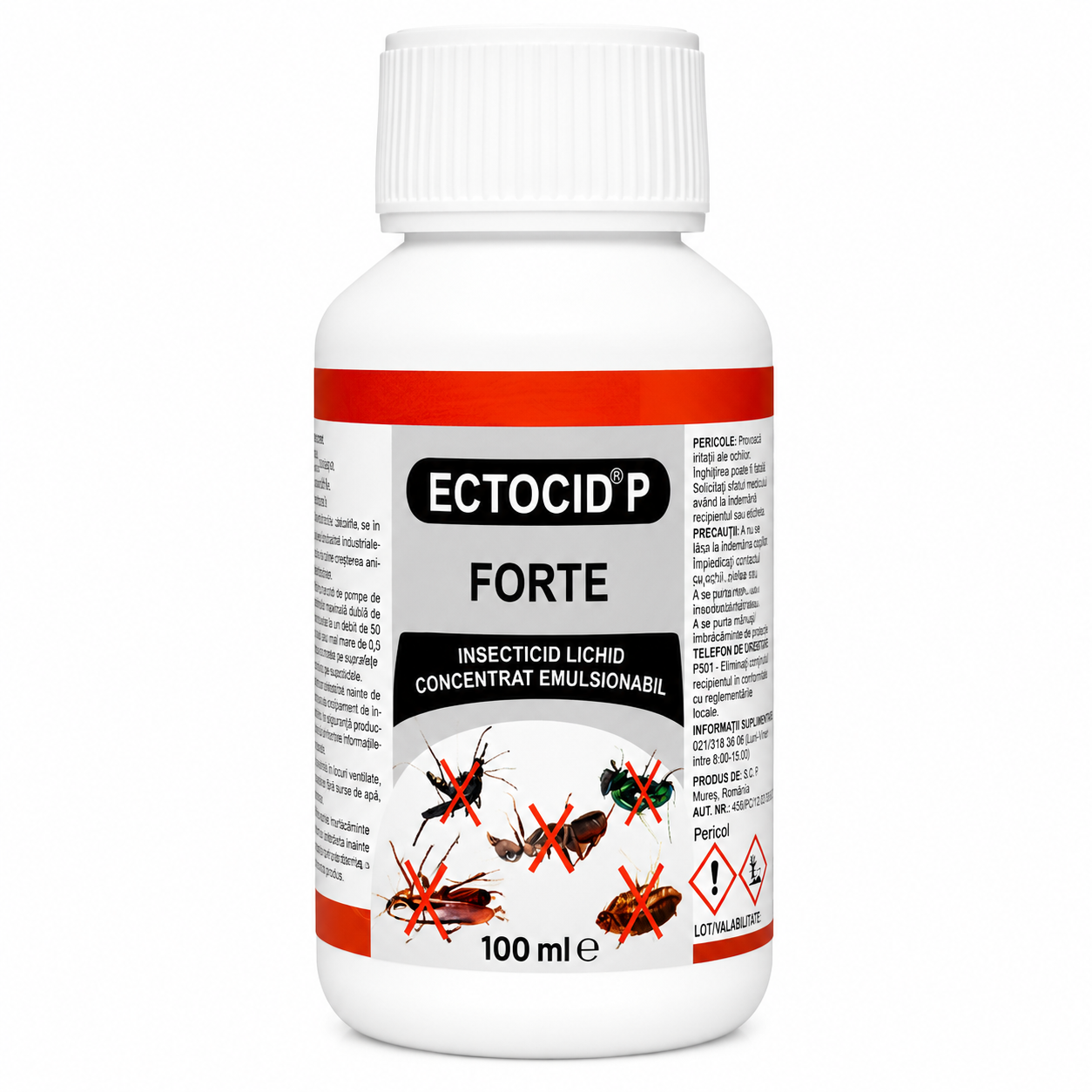 ectocid p forte 100ml Insecticid ECTOCID P FORTE - 100 ml - imagine 1