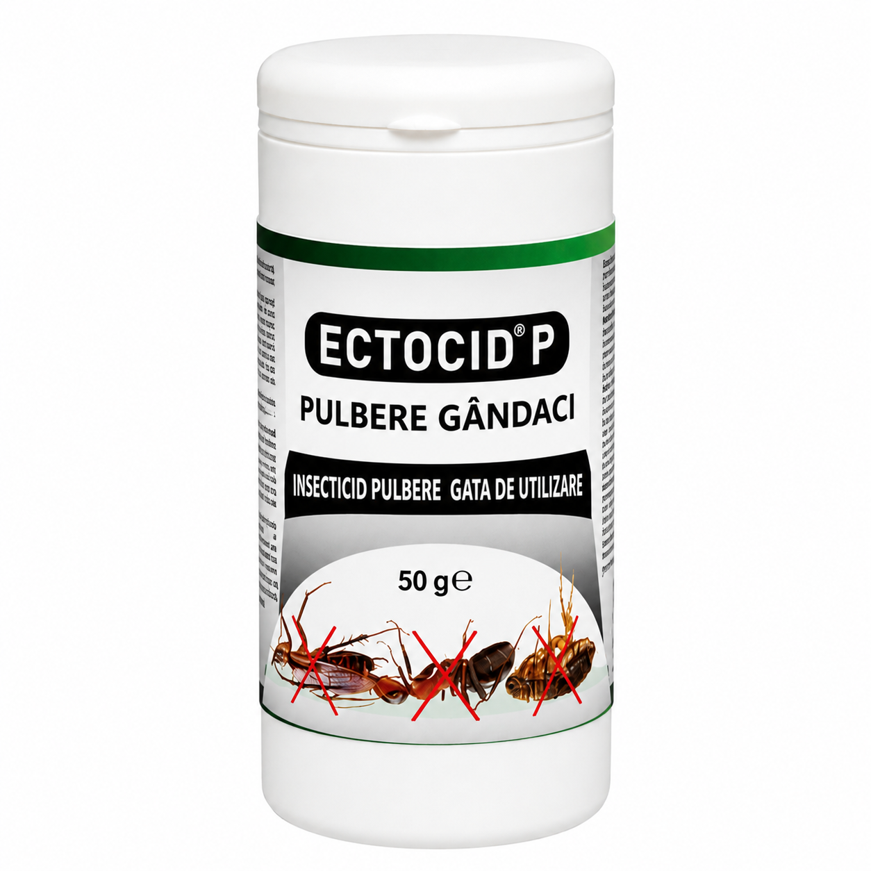 pulbere gandaci 50g Insecticid Ectocid P Pulbere Gândaci – 50 g - imagine 1